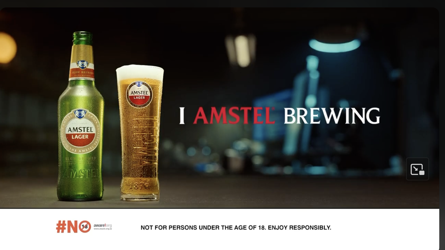 Amstel Film Frame